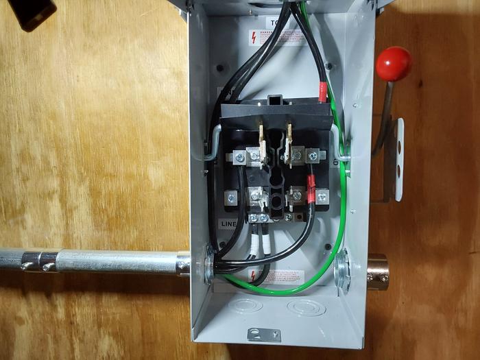 The bypass transfer switch