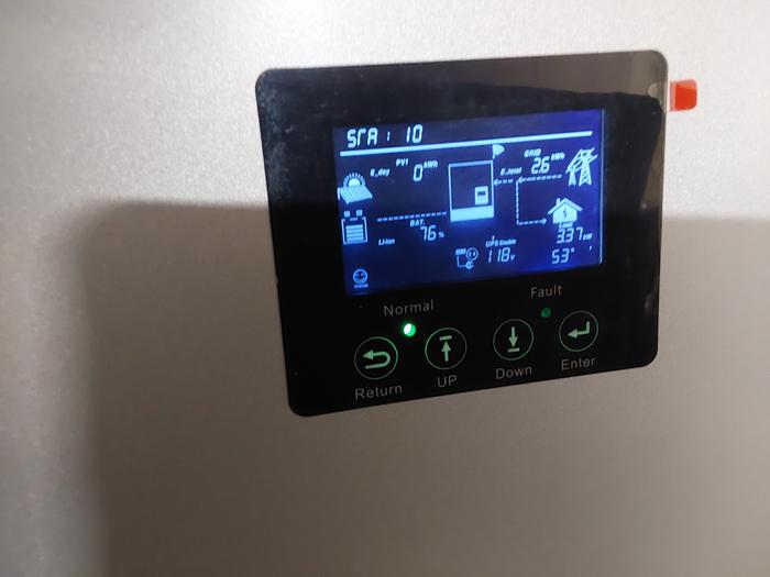 EG4-6000XP set up, programmed, and put into service