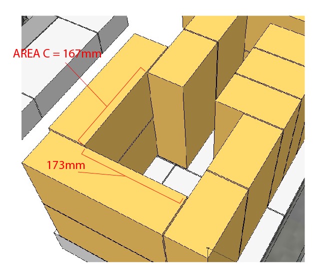 AREA C DIMENSIONS ACCURATE?