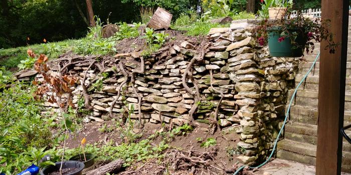 Beginning of the wall