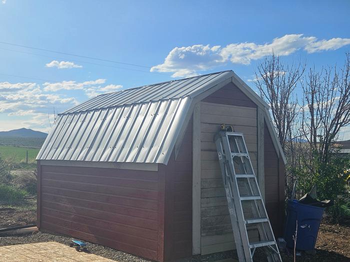 Finished new roof