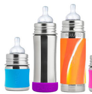 stainless steel insulated baby bottle