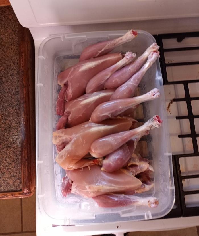  4 birds skinned