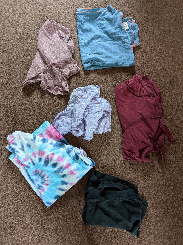 6 items of clothing