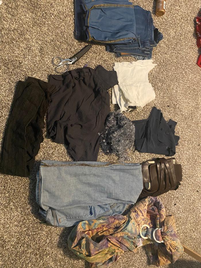 An array of clothing