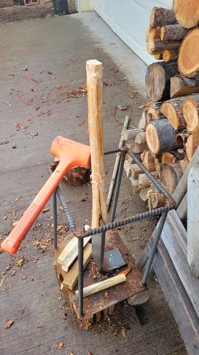 Today was making coathooks, among other things