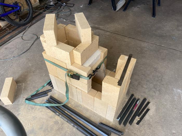 dry stacked 8 inch rocket stove dry stacked materials