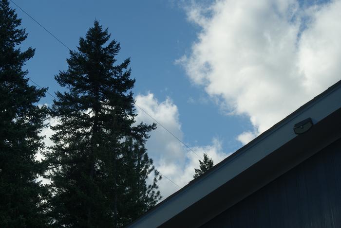 a cloudy day