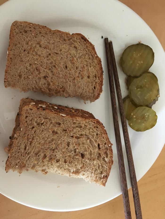 A simple lunch.. didn’t have much appetite today .. :)