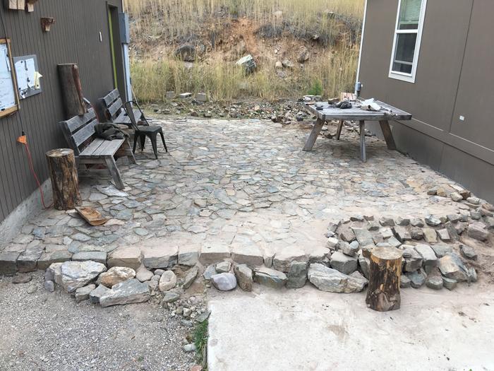 Patio progress 