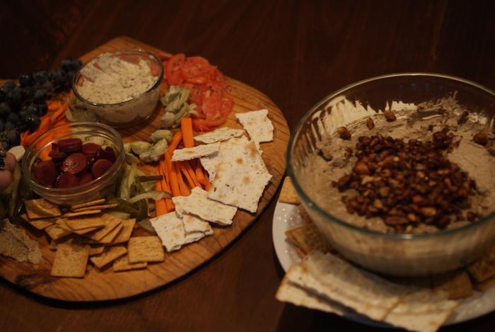 Vegan board, by Marshall and Jade (that pate tho.. so gooooood nom)