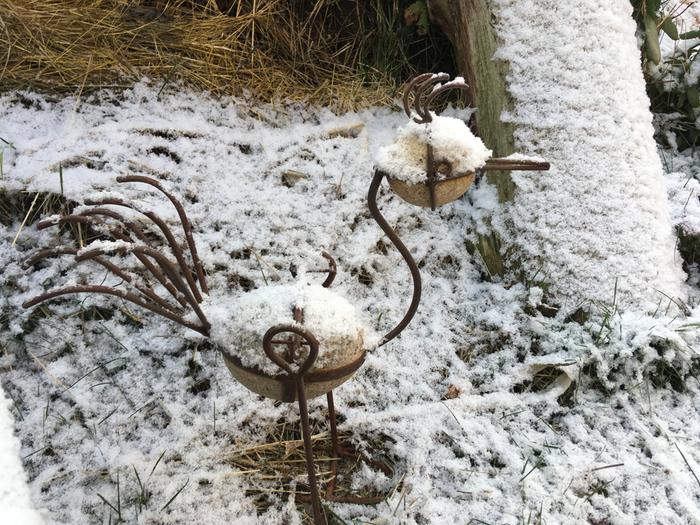 snowy sculpture