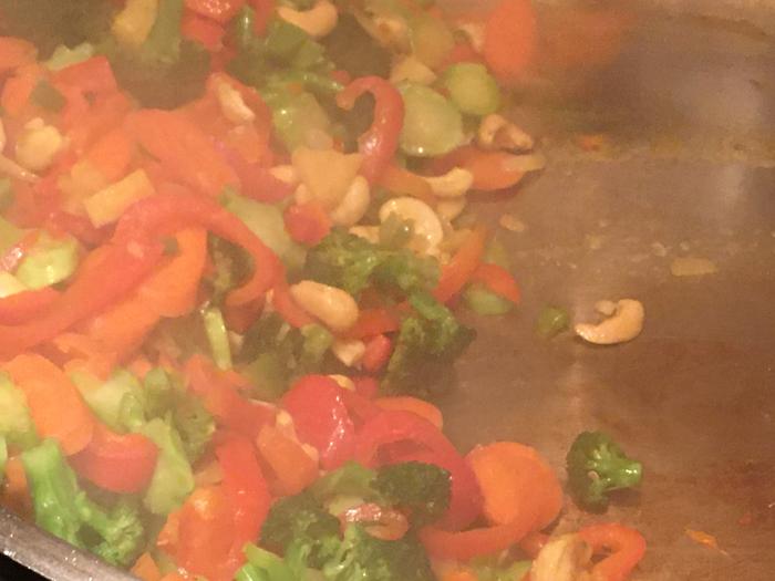 Veggie stir fry Thursday 