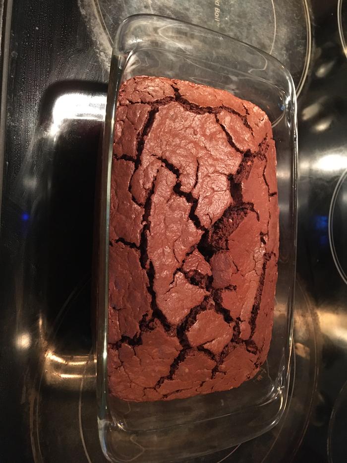 Baked a brownie bread yesterday 