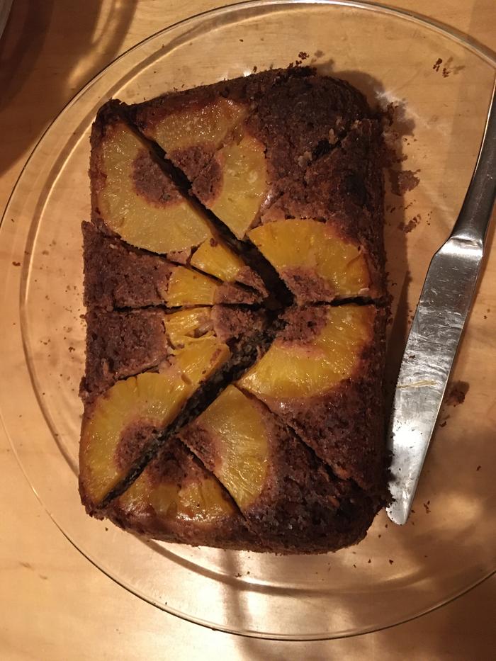 Amey’s pineapple cake from yesterday 