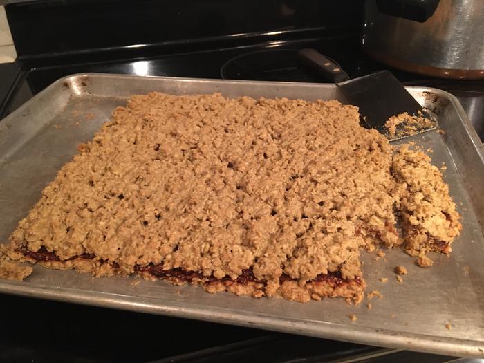 Made a fig crumble 