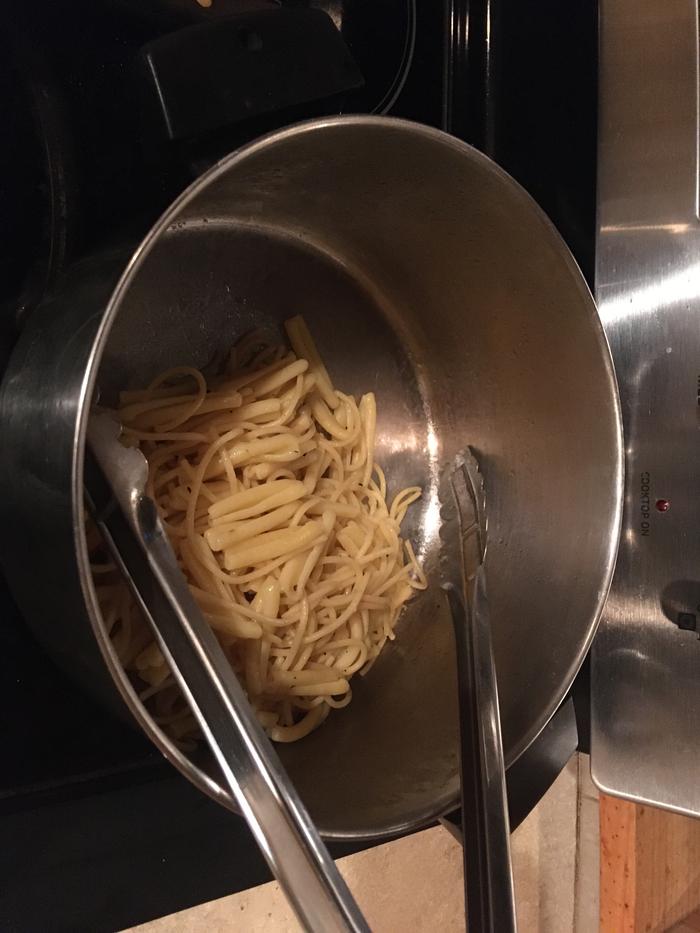 Made pasta