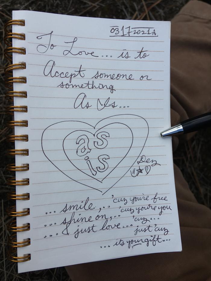 A “love” note