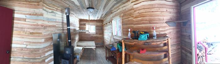 Red cabin renovated