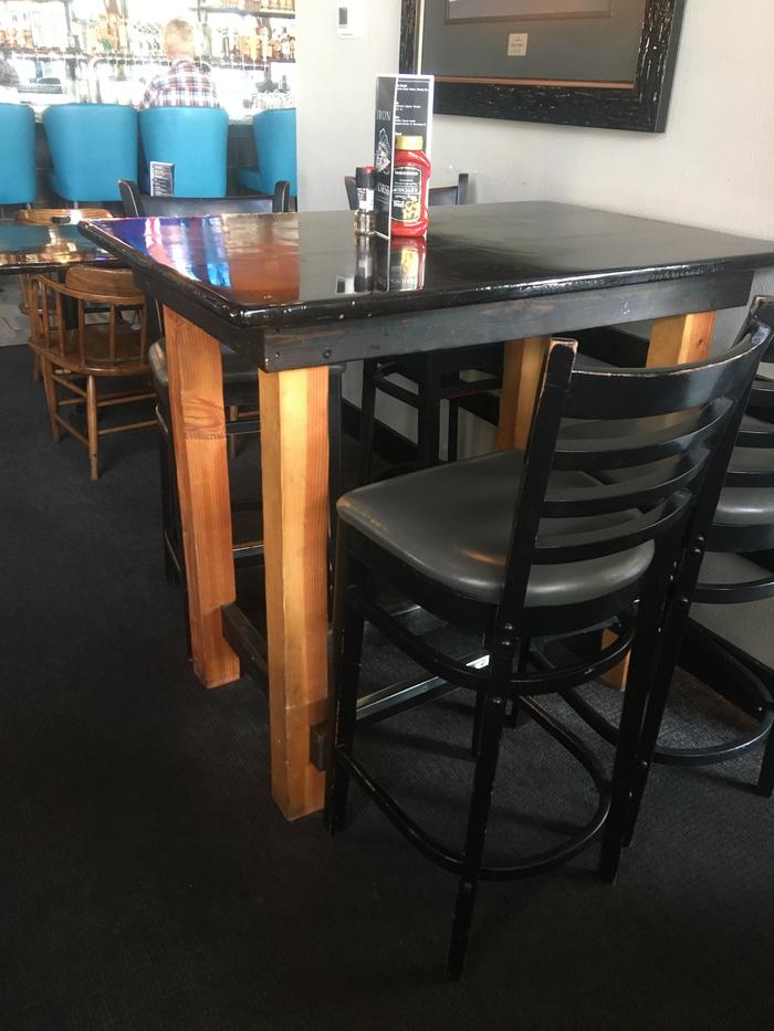 Nice tall table design