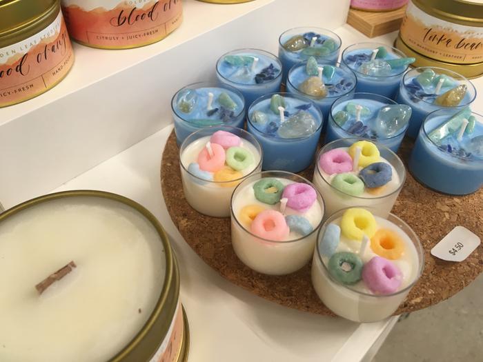 Fruit loop candles