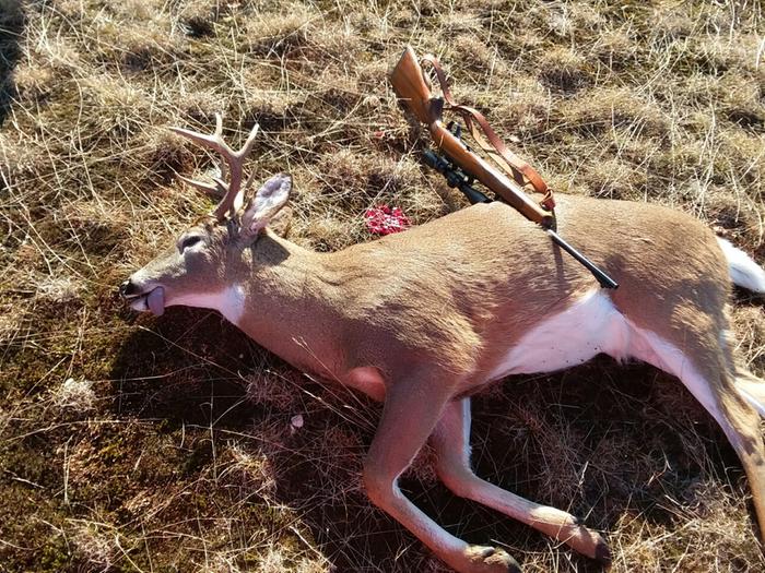 Buck I caught with the tool I caught it with