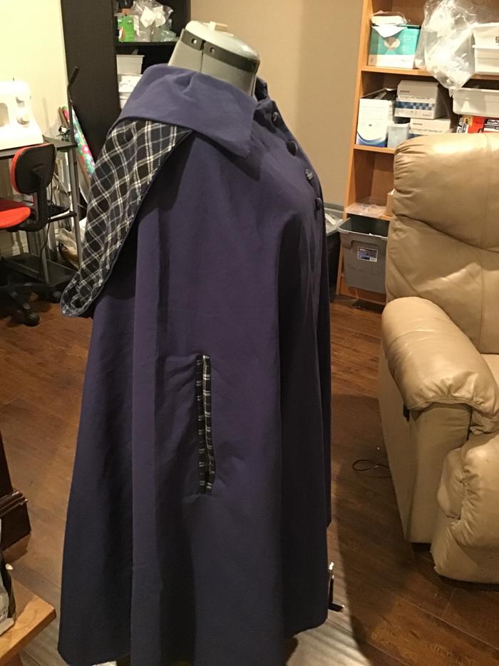 Cloak from an original pattern