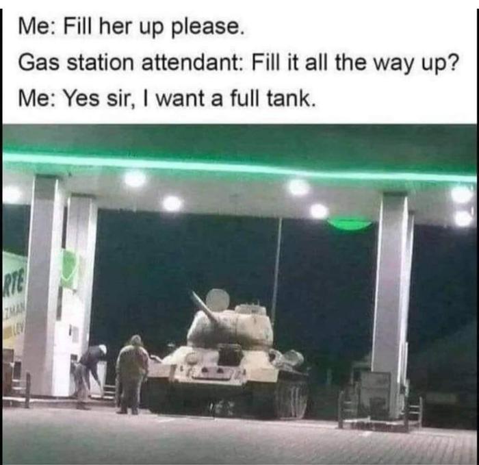 Full tank