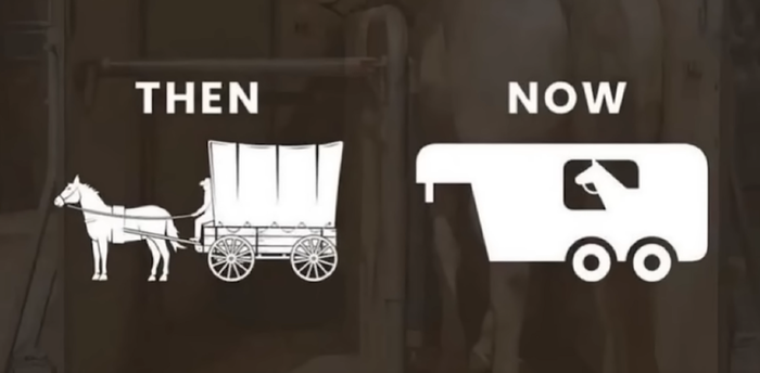 horses changed with the times.