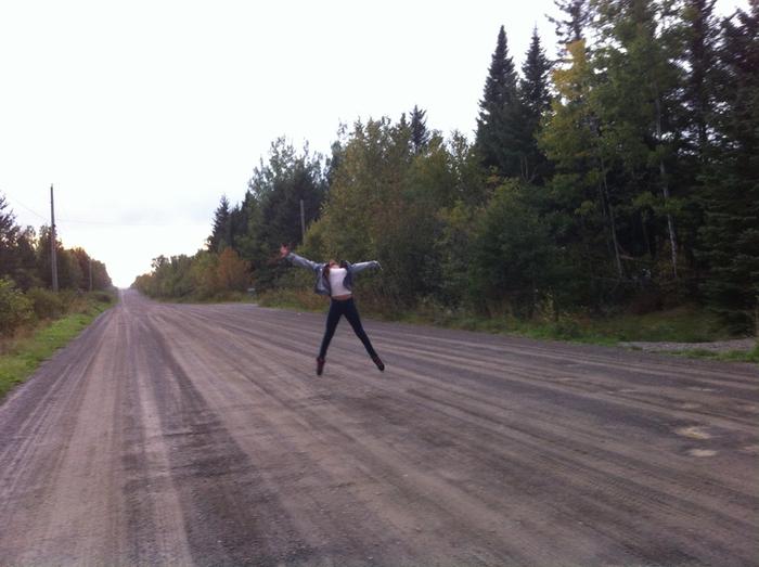 enjoying the freedom