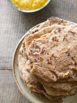 Sourdough naan