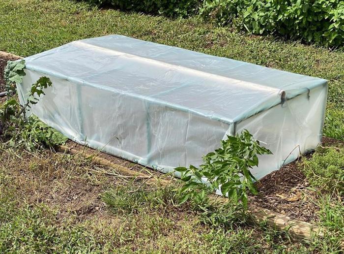 upcycled cold frame