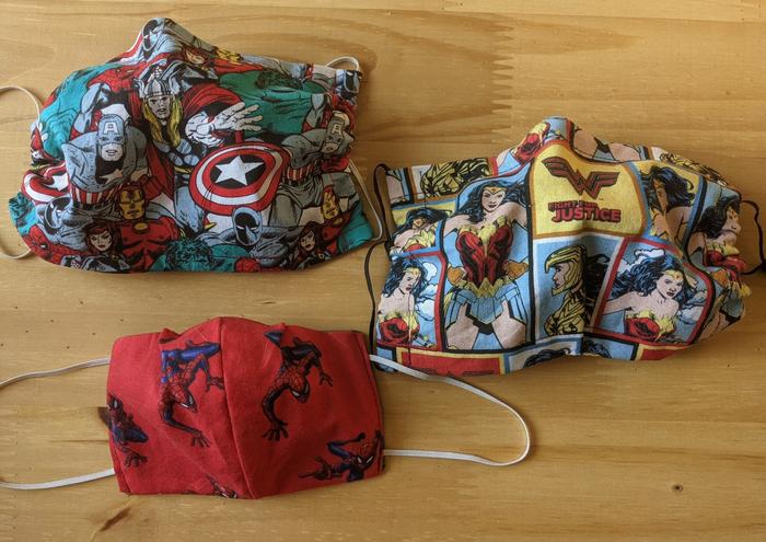 Superhero masks