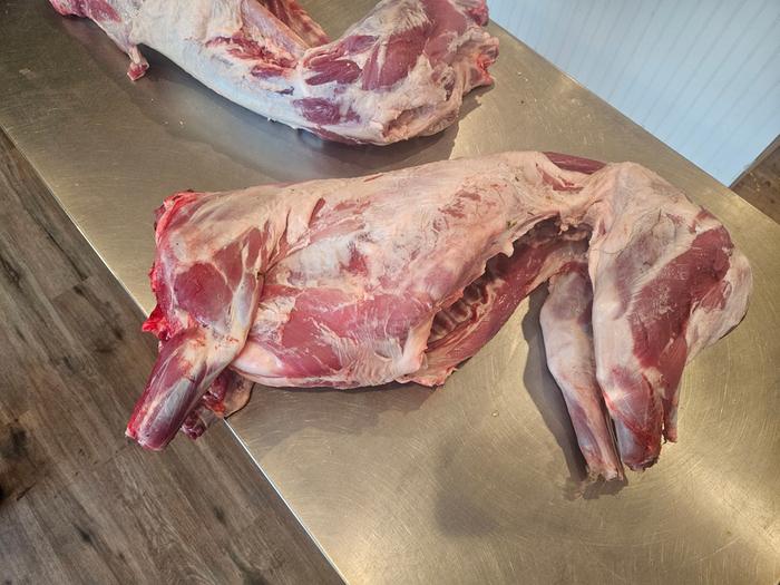 Finished lamb, ready to be hung 