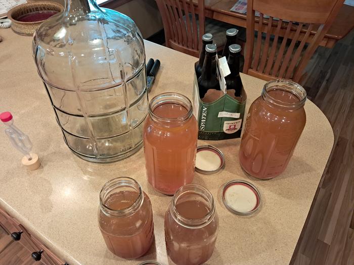 Preparing cider ingredients
