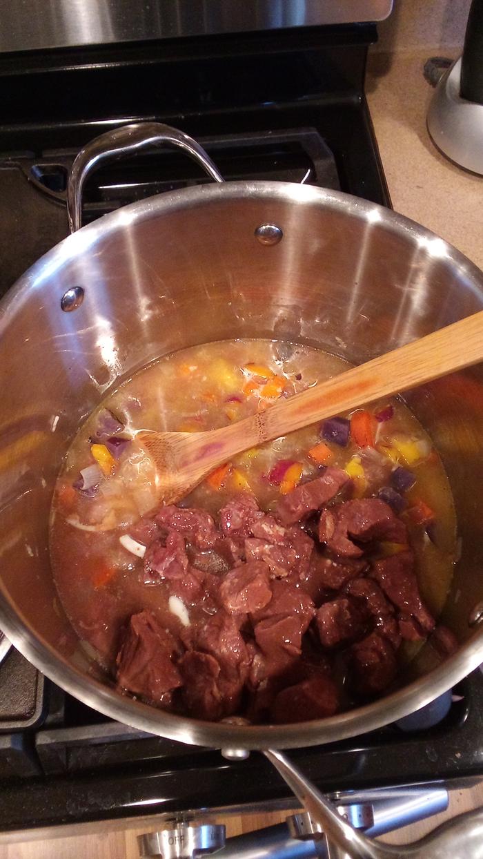 Stew cooking