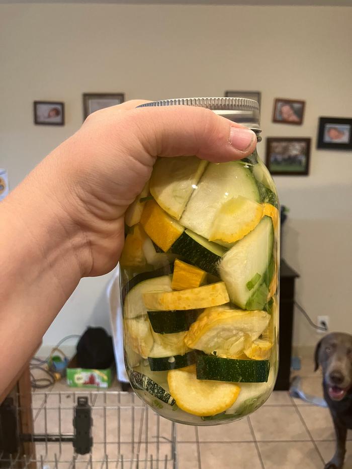 Full jar. Looks so pretty!