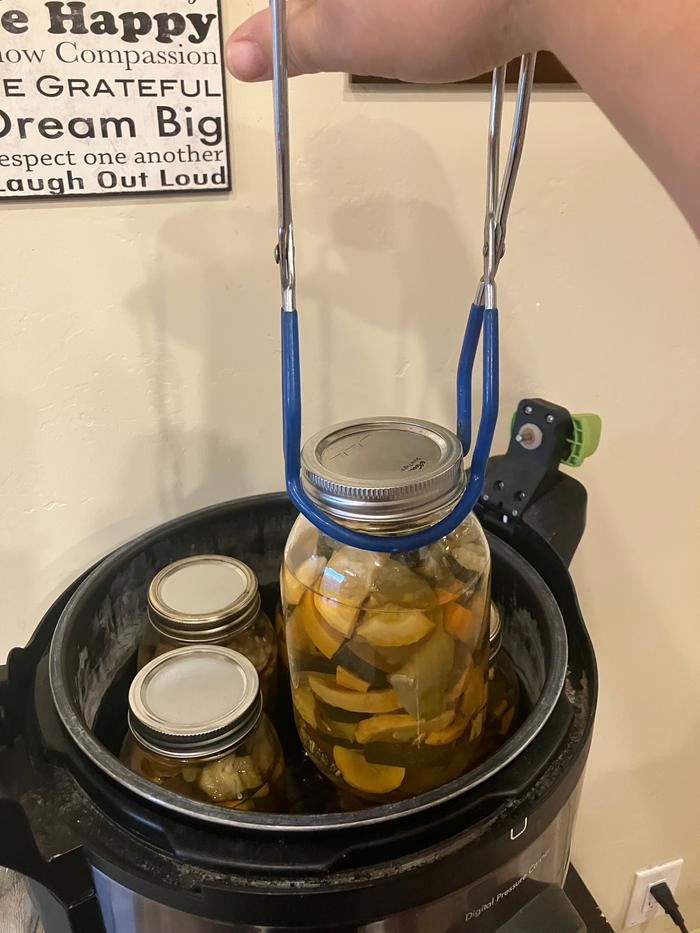 After 35 minutes under pressure, they’re ready to cool.