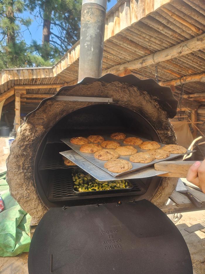 Cookies coming out