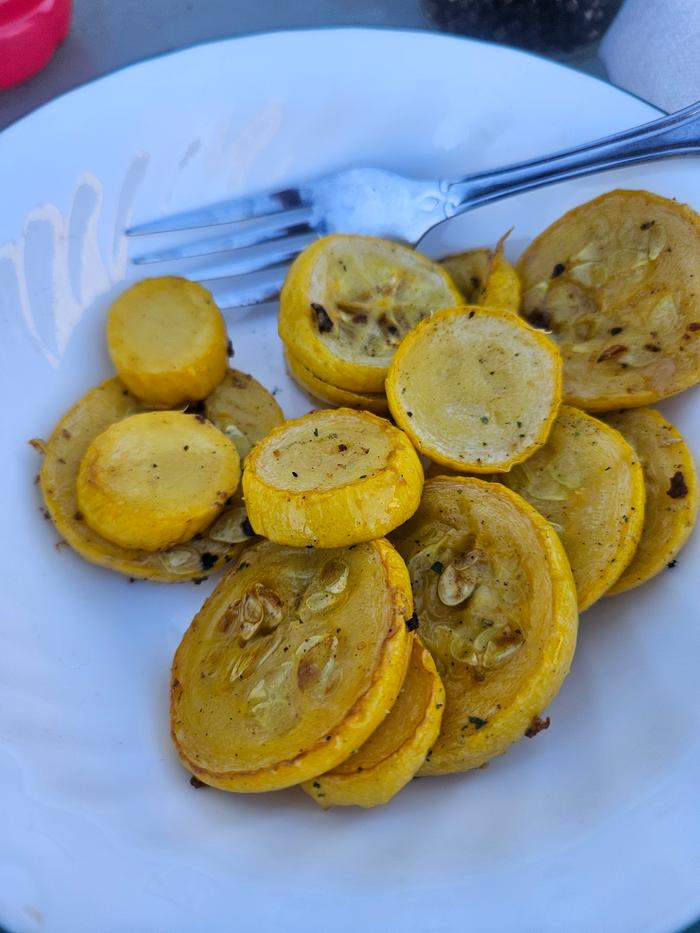 Cooked squash