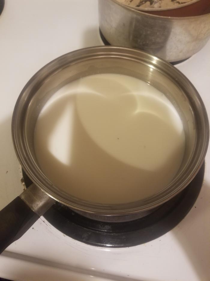 cottage cheese- 4 c whole milk