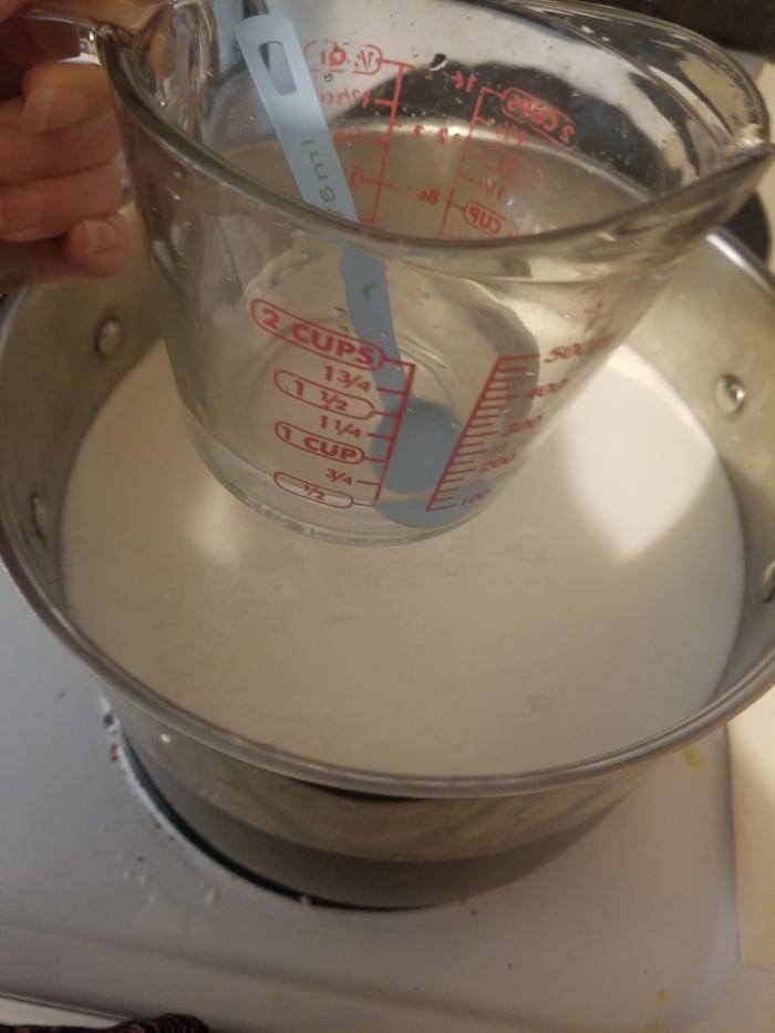 ricotta adding citric acid