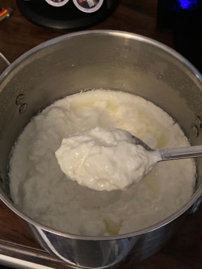 Finished yogurt
