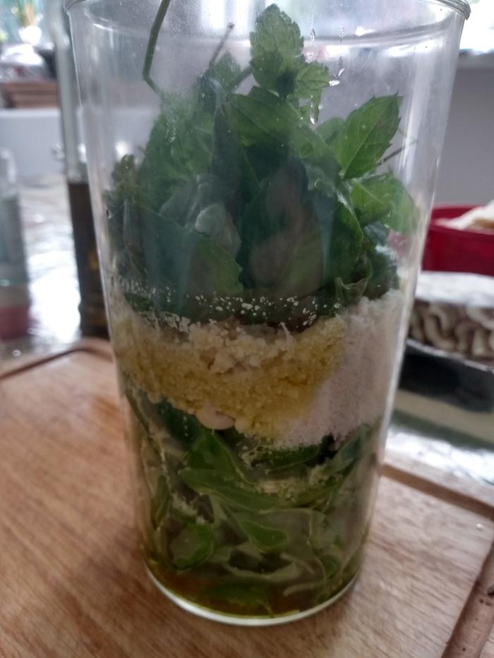 In the blender