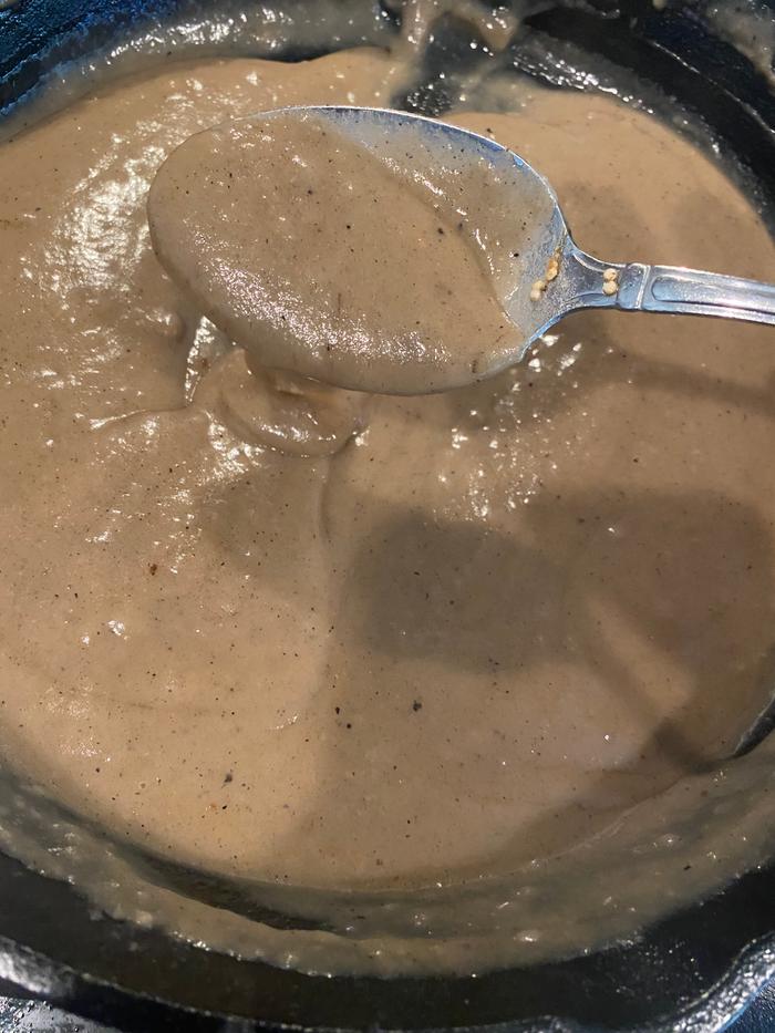 Finished brown gravy 