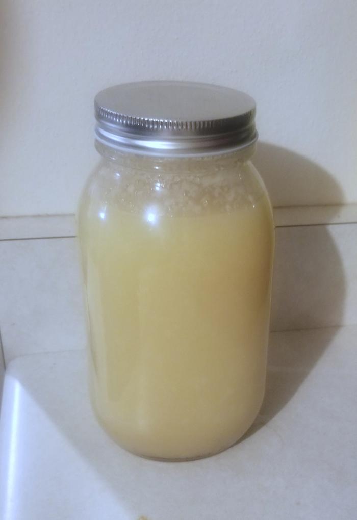 1 of many quarts of tallow 