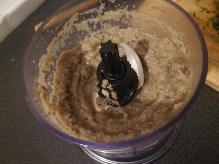 Into the food processor