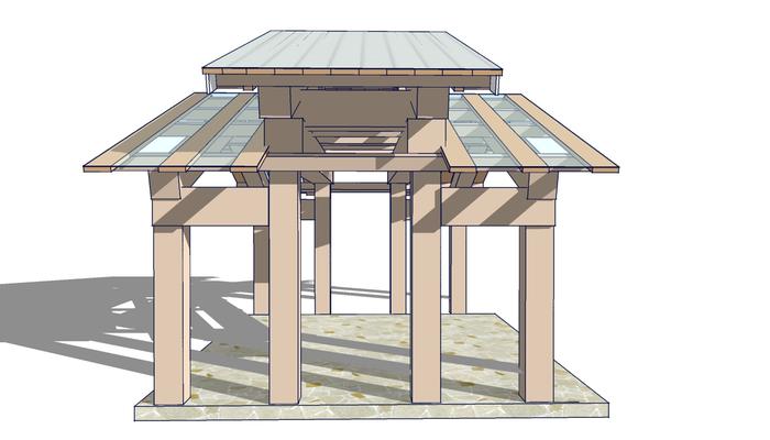 Perspective view of project for cover image.