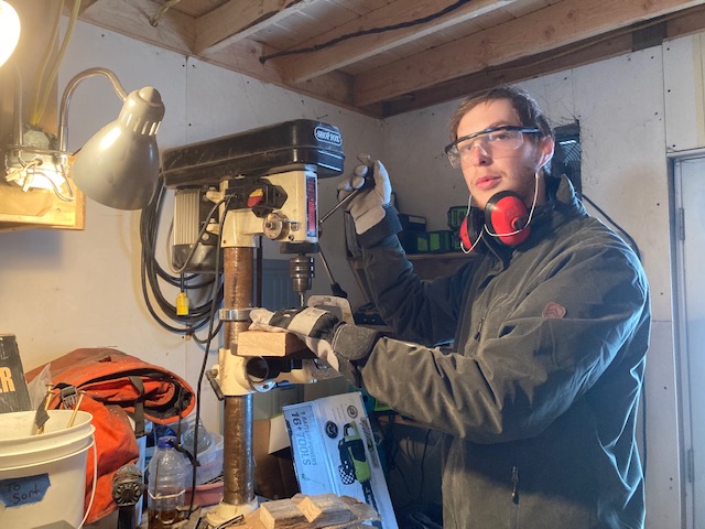 running the press on my 2nd day