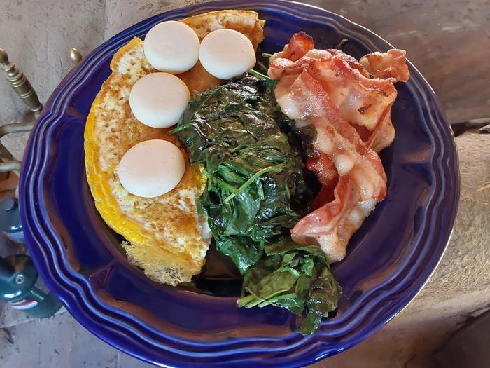 Breakfast this morning 😊